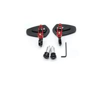 Espejo Motocicleta Para Kawasaki Para NINJA Para 650R Para ER6F Para ER6N 2 Espejos Retrovisores 7/8" 22 Mm Para Motocicleta Cristal Azul(Red)