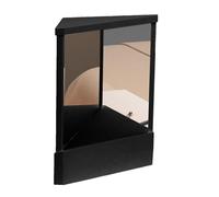 Espejo No Reversible True Mïrror Negro para Imagen Real de Tocador y Maquillaje