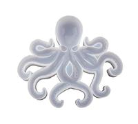 Espejo océano pulpo Molde de resina Epoxy adornos molde de silicona manualidades decoraciones para hogar herramientas de fundición moldes Kit de silicona