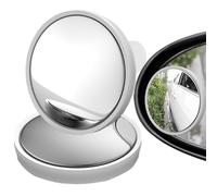 Espejo para Ángulo Muerto del Automóvil,2 Piezas de Retrovisor Auxiliar de - Espejo de Coche Ajustable a 360 Grados para Punto Ciego - para Automóvil SUV Camión Aparcamiento
