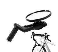 Espejo Para Bicicleta Con Soporte De Manillar,Lente Universal Ajustable 360 Grados Giratorio,Espejos Para Bicicleta Eléctrica - para Exterior, Ciclismo, Montaña, Scooter, Motocicleta y Camping
