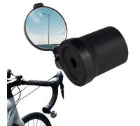 Espejo para bicicleta - Espejos para manillares de bicicletas | Mini espejos reflectores giratorios: espejo retrovisor del extremo del manillar de la bicicleta, reflector de la cubierta manillar d