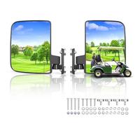 Espejo para Golf AnTom con Fuerte Magnetismo - Universal para Coches de Club, Instalación Sin Perforación, Adecuado para Carritos de Golf, Vehículos Todo Terreno, Montacargas y Tractores