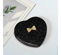 Espejo Plegable De Doble Cara De 1 Pieza, Peine Plegable De 1 Pieza, Espejo De Maquillaje De Viaje, Cepillo Para El Cuidado Del Cabello Al Aire Libre, Regalos De Navidad Para Mujeres.