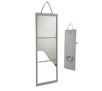 Espejo Plegable En Toda La Longitud, Espejo Colgante Con Apiñado | Espejo De La Puerta Del Armario De Pared Del Dormitorio | Espejo Plegable Para La Escuela, Aula, Escena, Dormitorio,