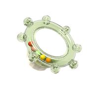 Espejo portátil para pájaros, juguete de jaula de enriquecimiento interactivo, espejo acrílico con función de masticación, accesorio de juego social para cacatúa loro conure, entretenimiento diario pa