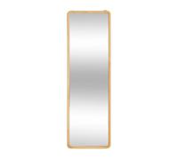 Atmosphera - Espejo de Pared Kim de Cuerpo Entero, Marco de Madera Natural, 116 x 35 cm - para recibidor, Dormitorio y salón