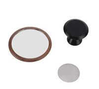 Espejo reflectante para observar el flujo de café, herramienta inalámbrica para ver los cafés exprés con cabezal giratorio de 360°, espejo de vidrio HD para portafiltros sin fondo,