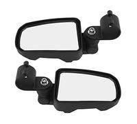 Espejo Retrovisor, 1 Par de Abrazaderas de 1.75 Pulgadas para Espejo Lateral con Rotación de 360 ° para UTV