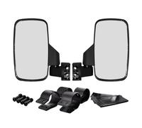Espejo retrovisor - ABS 1.75 2 Pulgadas Roll Bar Fit 2PCS | Conjunto De Espejos Laterales Para Con Vidrio Irrompible, Conducción Fuera de Carretera, Visibilidad Trasera | Kit De Espejo Para E
