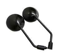 Espejo Retrovisor ABS Para Motocicleta, Espejo Lateral Universal 8 Y 10MM Para Ducati Para Monster 620 795 797 Scrambler 800 Espejos retrovisores(Black)