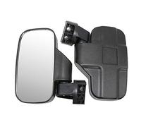 Espejo retrovisor ajustable de 360°, espejo retrovisor todoterreno con doble hebilla de 1,75 "y 2", for tubo enrollable de 1,75"/2"