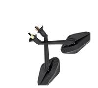Espejo Retrovisor Ajustable De Fibra De Carbono Para Motocicleta Espejos Convexos 8 Mm Para Zontes G1 125 ZT125 G1 ZT 125 U ZT 310R 310X ZT310R(Zontes)