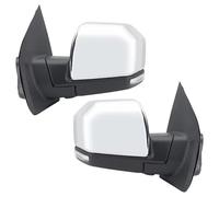 Espejo Retrovisor Automático OEM: FL3Z17682PB FL3Z17682SCPTM 18 + 4 Pines Cromado Doble Enchufe Cámara Plegable Espejo Lateral Para Ford Para F150 15-20(1 pair)