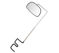 Espejo Retrovisor Bicicleta Ajustable 170x60 mm - Espejo para Ciclismo con Base de Aleación de Aluminio, Visión Clara y Segura para Montaña y Ciudad