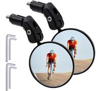 Espejo Retrovisor Bicicleta para Ghost Nirvana Tour 2015-2022 | Lente Clara Giratoria de 360 Grados Gran Angular Izquierda O Derecha para Ciclismo Seguro y Cómodo