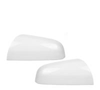 Espejo Retrovisor Coche Carcasa Cubierta Espejo Retrovisor Izquierdo Derecho, Color Blanco Imprimado, Tapas Espejos Laterales Para Vauxhall Para Zafira Para MK2 2005-2008(L and R)