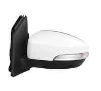 Espejo Retrovisor Coche Conjunto De Espejo Lateral 6 Pines Luces Señalización Giro Traseras Lente Cristal Para FORD Para KUGA Para Escape 2013-2020(Izquierda Blanca)