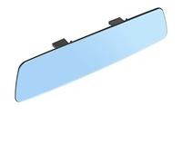 Espejo Retrovisor Coche,Espejo Retrovisor Interior Interior del Coche Vista Trasera Espejo Completo Creer Espejo de enamoramiento Azul de Gran Angular antirnagüe de Cristal