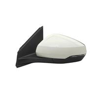 Espejo Retrovisor Coche Espejo Retrovisor Lateral Con Ajuste Eléctrico Calefacción Para Intermitentes Para VW Para Polo 2019-2023(White 6 Wire Left)