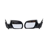 Espejo Retrovisor Coche Espejo Retrovisor Lateral De 5 Cables Para Hyundai Para Santa Fe MK2 CM 2006-2012 Pintado Negro Con Intermitentes Puerta(Pair)