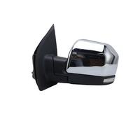 Espejo Retrovisor Coche Para Ford Para F150 2015-2020 Conjunto Espejo Lateral Plegable Eléctrico Cromado 18 Pines Conjunto Espejo Retrovisor(1 Piece left)