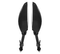 Espejo retrovisor Compatible With motocicleta con indicador de señal giro LED compatible accesorios espejos laterales traseros universales H YAMA 10 mm