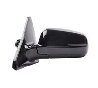 Espejo Retrovisor Completo Accesorios Conjunto Espejo Retrovisor Lateral Para VW Para Santana 3000 4000 Exterior Automático Calefacción 3 Cables Y 5 Cables Espejos Exteriores Auto(3 Wire Left Black)