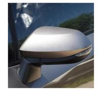 Espejo Retrovisor Completo Conjunto De Espejo Retrovisor Lateral De 6 Pines Para Toyota Para Corolla E21 E210 2019-2024 Color Negro Con Luz De Giro Accesorios Coche(Plata,Izquierda)