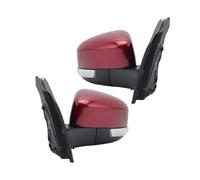 Espejo Retrovisor Completo Conjunto Espejos Retrovisores Puerta Para Ford Para Focus Para MK3 2011-2018 Euro Candy Red Wine Espejo Retrovisor Ala Calentada(1 pair)