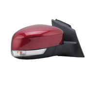 Espejo Retrovisor Completo Conjunto Espejos Retrovisores Puerta Para Ford Para Focus Para MK3 2011-2018 Euro Candy Red Wine Espejo Retrovisor Ala Calentada(1pc right)