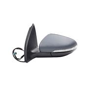 ESPEJO RETROVISOR COMPLETO Espejo Retrovisor Izquierdo Y Derecho Para Coche Con Luz Señal Giro Calefactada, Para VW Para Golf 6 Para A6 MK6 2009 2010 2011 2012 2013(Left Primer)