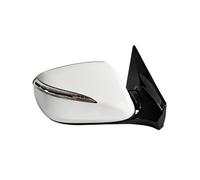 Espejo Retrovisor Completo Espejo Retrovisor Lateral Automático Giro LED 8/10/14 Pines Para Hyundai Para Santa Para Fe IX45 Sport 2014-2016 Espejos Exteriores Auto(10pin Right White)