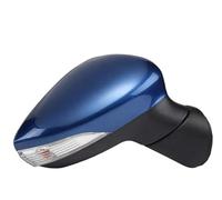 Espejo Retrovisor Completo Espejos Retrovisores Laterales Para Coche Para Ford Fiesta Sedán (2009-2017) Con Intermitentes (1 Unidad) Espejos Exteriores Auto(Blue-Right Side)