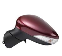 Espejo Retrovisor Completo Espejos Retrovisores Laterales Para Coche Para Ford Fiesta Sedán (2009-2017) Con Intermitentes (1 Unidad) Espejos Exteriores Auto(Purple-Left Side)