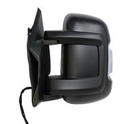 ESPEJO RETROVISOR COMPLETO MANUAL IZQUIERDO BRAZO CORTO CON INTERMITENTE Y SENSOR TEMPERATURA