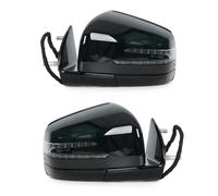 Espejo Retrovisor Completo Para Benz W164 X164 Para ML Para GL Para Cl 2005-2011 Negro 1668100164 1668100264 Conjunto Espejo Retrovisor Eléctrico Para Coche Retrovisor Eléctrico (Color : A Pair Black