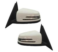 Espejo RETROVISOR Completo Para Benz W221 Clase S, S300, S350, S400, S63, años 2006 a 2013 Espejo retrovisor eléctrico para puerta lateral coche Side View Mirror(Left and Right White)