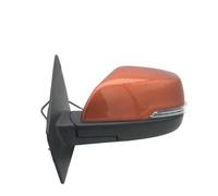Espejo RETROVISOR Completo Para Chery Para Tiggo 2/3x 2014-2018 Conjunto de espejo retrovisor automático sin plegado automático Side View Mirror(5pin Right Orange R)