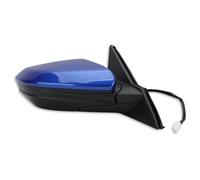 Espejo RETROVISOR Completo para Civic 2016-2020 Espejos Laterales Conjunto de Vidrio Cubierta Marco Ajuste Eléctrico Lente Versión EE.UU. Espejo Retrovisor Side View Mirror(3PINS Right Blue)