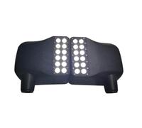 Espejo RETROVISOR Completo Para Jeep Para Wrangler JK 2007-2018, para Rubicon Sport, cubierta de carcasa de espejos laterales con luces de giro ámbar LED DRL Side View Mirror(C)