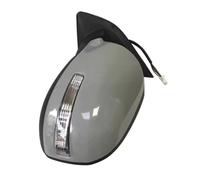 Espejo RETROVISOR Completo Para Mitsubishi para Outlander 2013-2020, reflector espejo lateral automático, luces LED señal giro Conjunto espejo retrovisor Side View Mirror(Unpainted Right A)