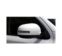 Espejo Retrovisor Completo Para Mitsubishi Para Outlander 2014-2019 Conjunto De Retrovisor De Coche 9 Pines Espejo Lateral Calefacción Señal De Giro Potencia(R White)