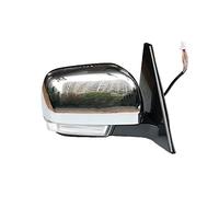 Espejo Retrovisor Completo Para Mitsubishi Para Pajero V73 V77 V93 V97 2006-2016 Conjunto De Espejo Retrovisor Para Coche Calefacción Plegable De 10 Líneas(Silver right)