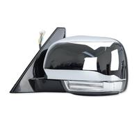 Espejo Retrovisor Completo Para Mitsubishi Para Pajero V73 V77 V93 V97 2006-2021 Espejo Retrovisor Eléctrico Coche Cubierta Cromada Montaje Espejo Puerta Lateral(10pins left)
