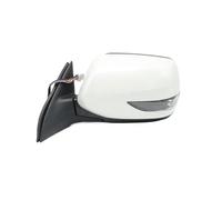 Espejo Retrovisor Completo Para Subaru para Outback para Legacy B4 2010 2011 9 pines conjunto de espejo retrovisor lateral para puerta Exterior coche(Pearl white left)