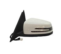 Espejo Retrovisor Completo Para W212 Para E250 Para E300 Para E350 Para E400 Para E550 Para E63 Para AMG 2010-2016 Conjunto Cubierta Espejo Retrovisor Lateral Coche(1PC Left White)