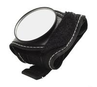 Espejo retrovisor convexo acrílico diseñado para llevar la muñeca en bicicletas para mejorar la visibilidad trasera mientras conduces