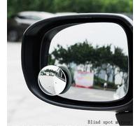 Espejo retrovisor convexo lateral para automóvil, gran angular, redondo, 360 grados, para vehículos,