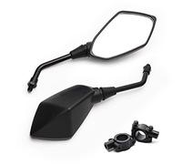 Espejo Retrovisor Convexo Universal Para Motocicleta, Perno De 10mm, Espejo Lateral Trasero ATV Para Cruiser, Para Suzuki, Para Honda, Para Victory, Etc.